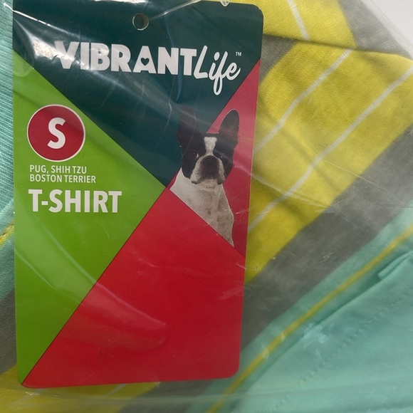 Vibrant Dogs T-Shirt NEW * Fabric defects * - Picture 7 of 12